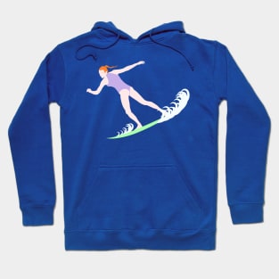 Surfing Redhead Hoodie